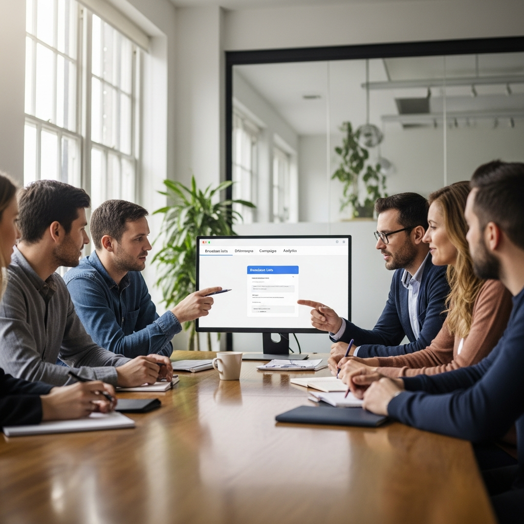 Liste broadcast e loro differenze